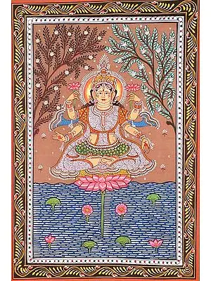 The Lotus Goddess of the Cosmic Sea
