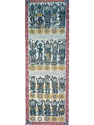 The Ten MahaVidyas and ten Incarnations of Vishnu