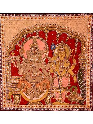 The Two Brothers - Ganesha and Karttikeya