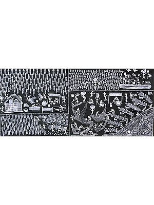 Tribal Village Scene