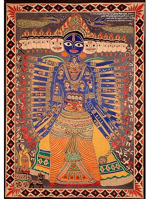 Vishnu's Vishwa Rupa