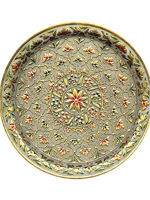 Ceiling of the Taj Mahal