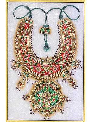 Embossed Necklace (Embossed Painting)