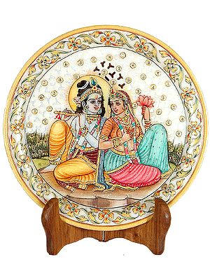 Krishna Fluting for Radha (With Lattice)