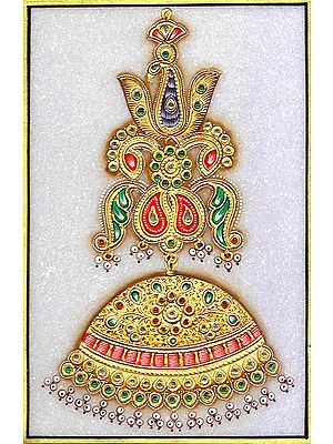 Mang Tika (Embossed Painting)