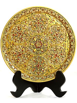 Ceiling of the Taj Mahal