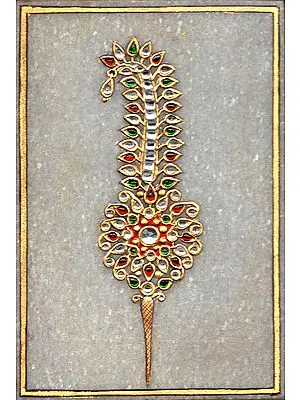 Turban Kalagi (Embossed Painting)
