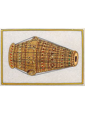 Mridangam (Embossed Painting)
