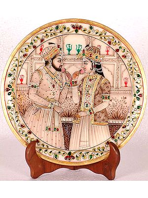 Shah Jahan and Mumtaz Mahal