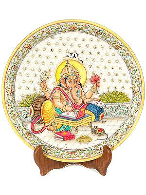 Shri Ganesha Scripting World's Largest Epic Mahabharata (With Lattice)