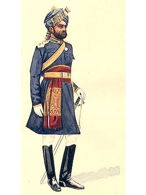 A Tall Sikh Soldier