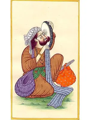 Dhapli player