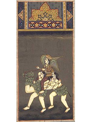 Kama Deva Seated on Camel