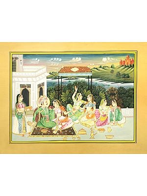Paintings of the Mughal Harem
