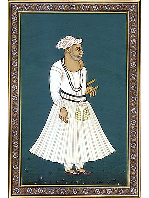 Mughal Noble with Goitre