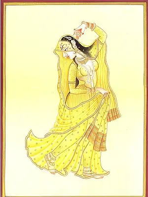 Lady in Dancing Pose