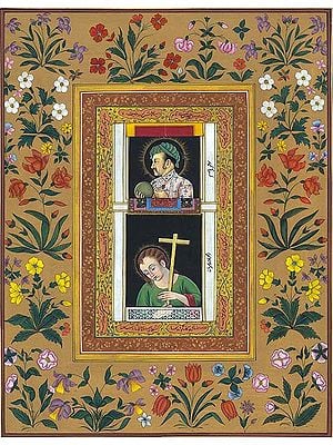 Pendant-Portrait of Jahangir with Jesus