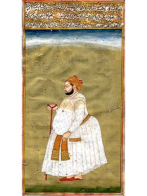Portrait of a Dressed Maharaja