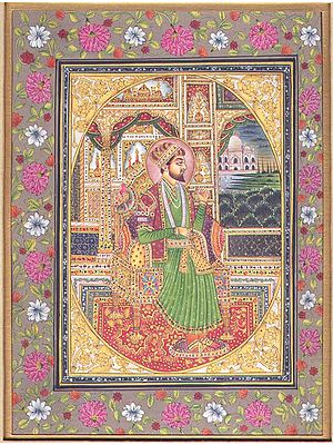 Shah Jahan Enthroned