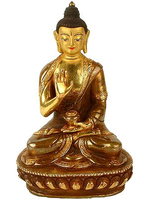 Buddha in the Abhaya Mudra