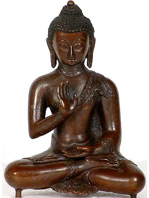 Buddha with the Abhaya and Dhyana Mudras