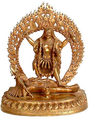 Does Kali Really Trample Upon Her Husband Shiva?