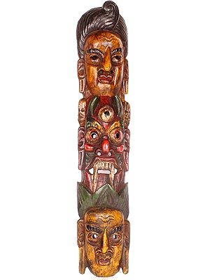 Nepalese Mahakala Masks