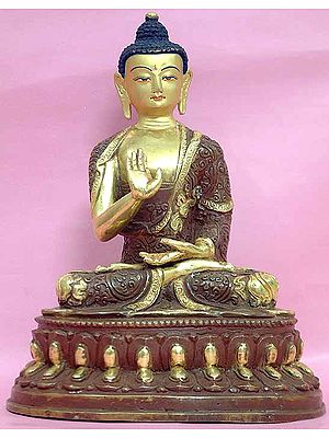The Boon of Fearlessness (Buddha in the Abhaya Mudra)