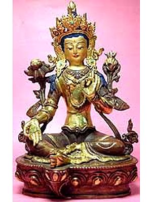 Tibetan Buddhist Goddess Green Tara