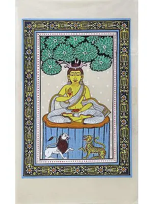 Gautam Buddha Under Bodhi Tree