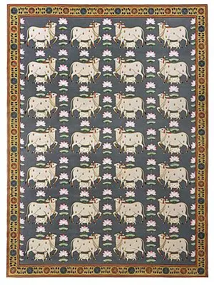 "Gopashtami" or Festival of Cows Pichwai