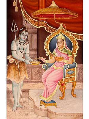 Parvati as Annapurna, The Goddess of Plenty