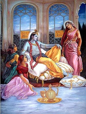 Krishna in Royal Splendour