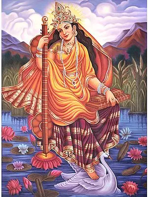Goddess of Wisdom - Saraswati