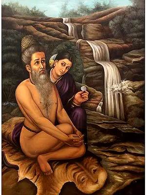 Vishwamitra and Menaka