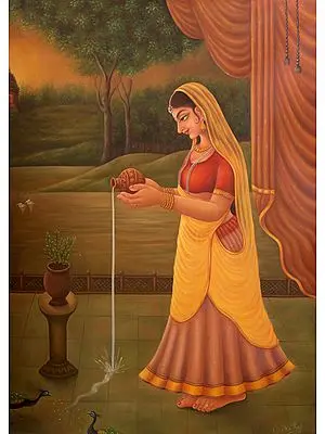 Early Morning Worship of Tulsi Devi
