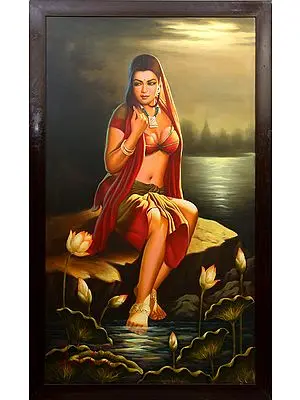 Twilight Lady (Framed)