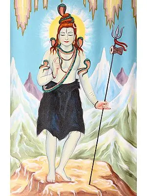 Shiva on Kailash