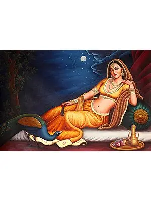 A Royal Damsel Enjoying Solitude