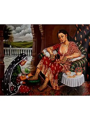 Mehandi of the Bride