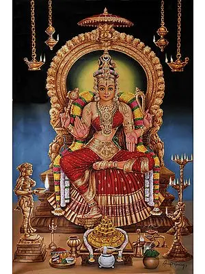 The Great Goddess Minakshi