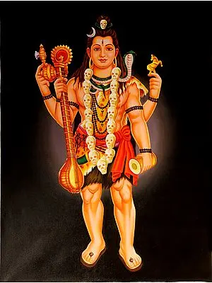 The Inspired Veenadhari Mahadeva
