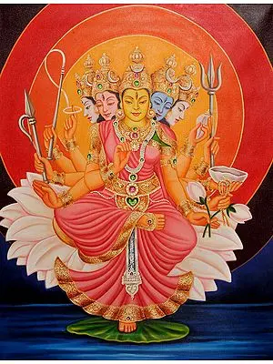 Goddess Gayatri