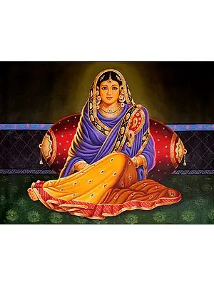 The Queen Oil Painting on Canvas