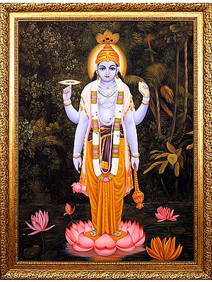 Bhagawan Vishnu (Framed)