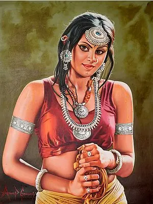 Rustic Beauty with Traditional Jewelry