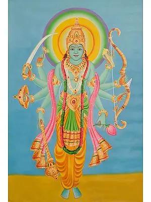 The Cosmic Form of Lord Vishnu