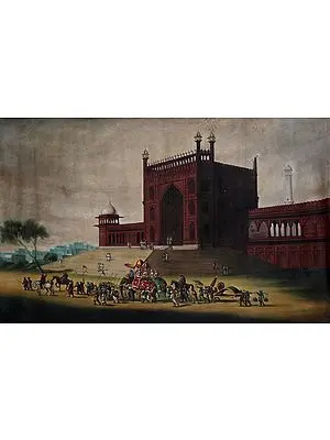 Procession Afore The Lal Quila