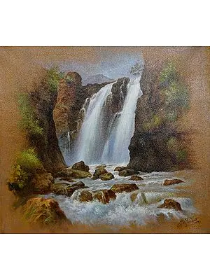 The Soothing Waterfall