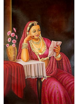 Portrait of a Lady Reading a Letter